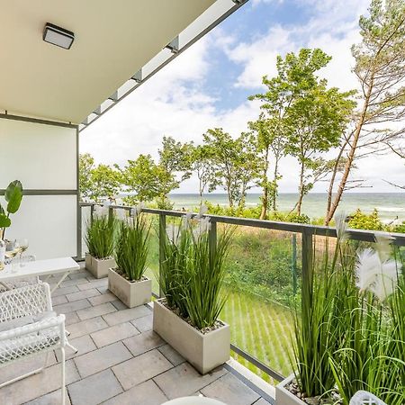 Apartament Baltic View 21 Z Widokiem Na Morze Ustronie Morskie Dış mekan fotoğraf