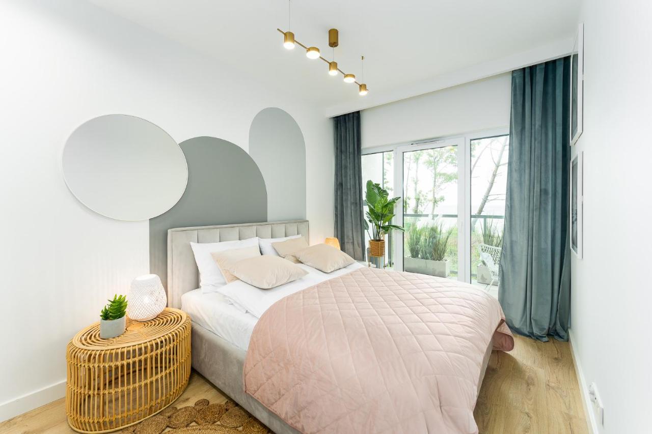 Apartament Baltic View 21 Z Widokiem Na Morze Ustronie Morskie Dış mekan fotoğraf