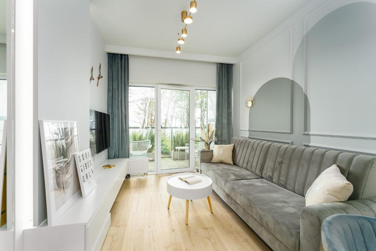 Apartament Baltic View 21 Z Widokiem Na Morze Ustronie Morskie Dış mekan fotoğraf