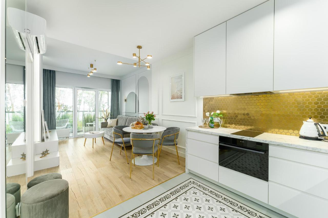 Apartament Baltic View 21 Z Widokiem Na Morze Ustronie Morskie Dış mekan fotoğraf