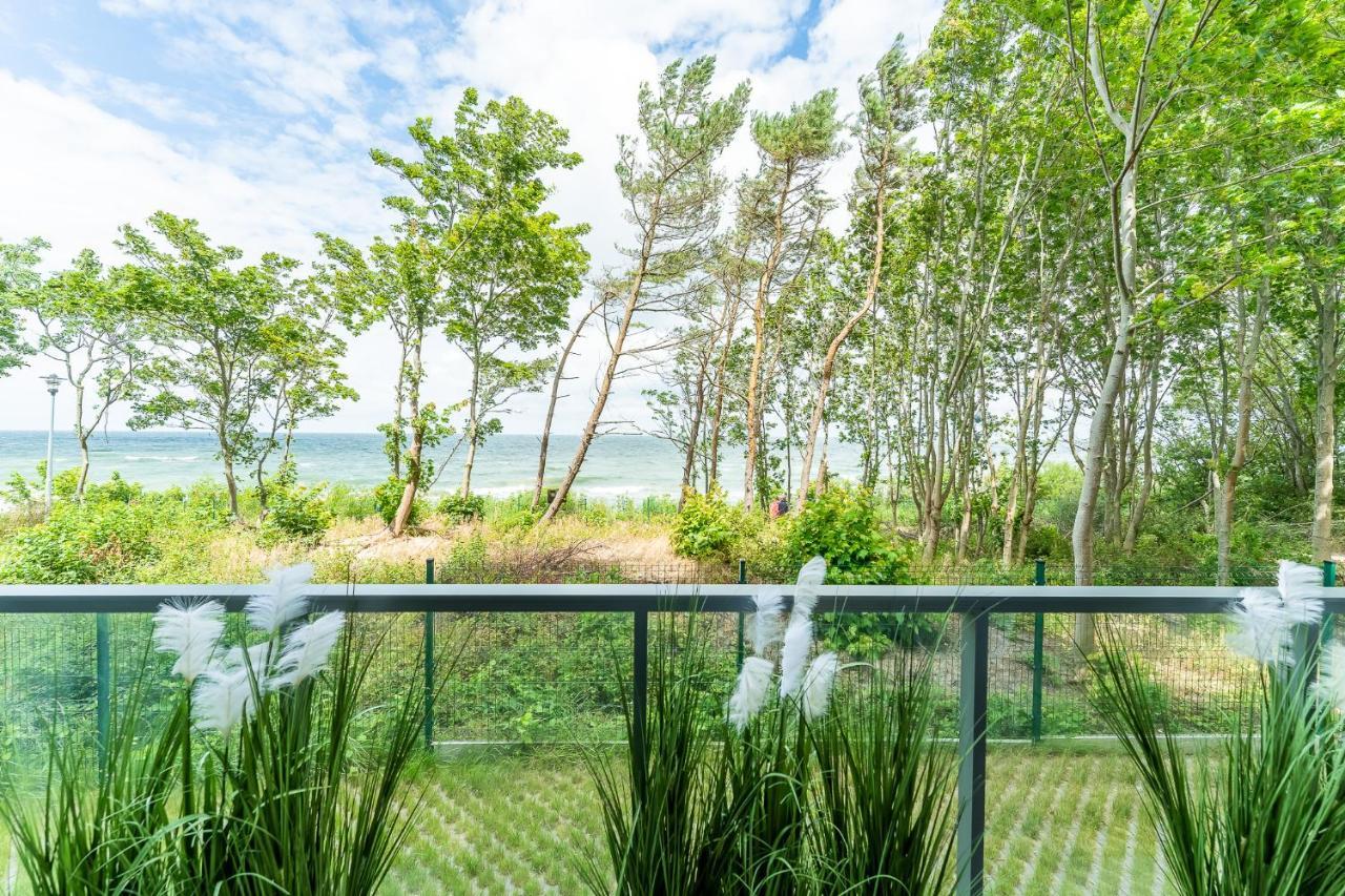 Apartament Baltic View 21 Z Widokiem Na Morze Ustronie Morskie Dış mekan fotoğraf